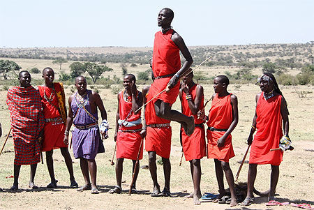 Le saut du Masai