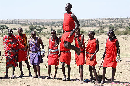 Le saut du Masai Le saut du Masai