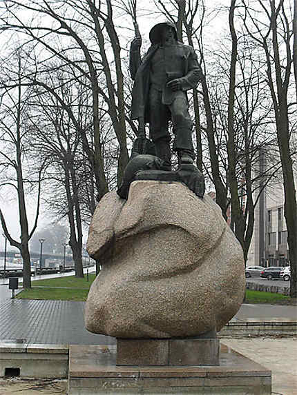 Monument aux pêcheurs de Klaipeda