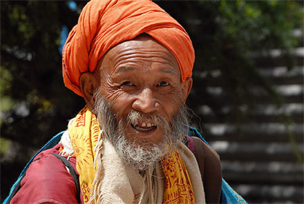 Saddhu à Gangotri