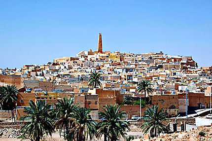 Ghardaia dans la vallée du Mzab