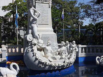 Managua - Monument à Ruben Dario