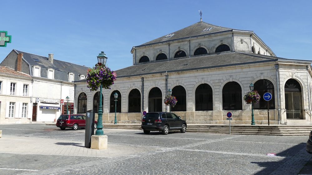 Les halles du marché