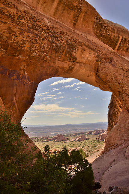 A travers la roche : Partition Arch