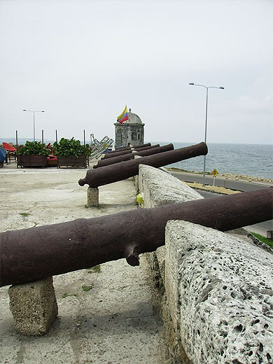 Les remparts de Cartagena Les remparts de Cartagena