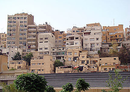 Les immeubles d'Amman