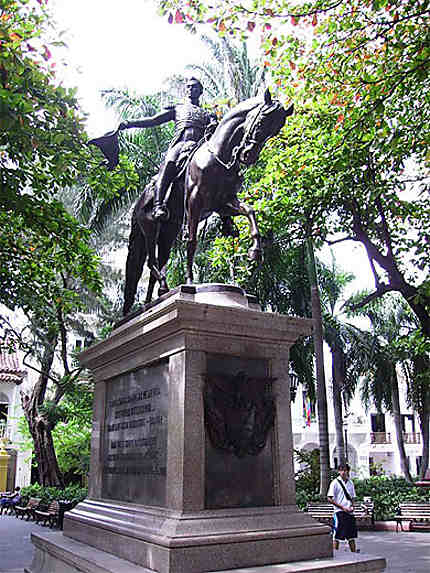 Statue de Bolivar
