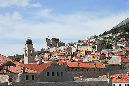 Sur les remparts de Dubrovnik