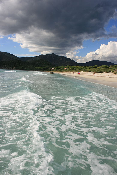 La plage de Campulongu La plage de Campulongu