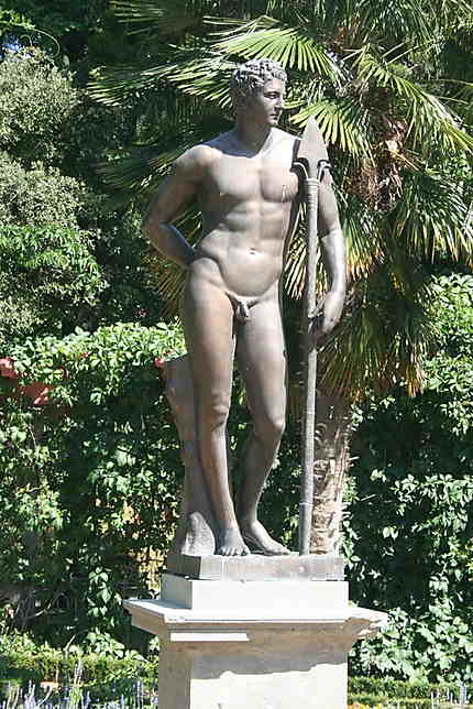 Statue au château de Miramare