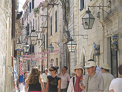 Dubrovnik - Ruelle touristique 