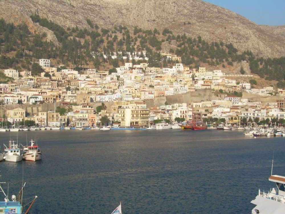 Vue de l'île du bateau