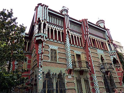 Casa Vincens de Gaudi  - Façade
