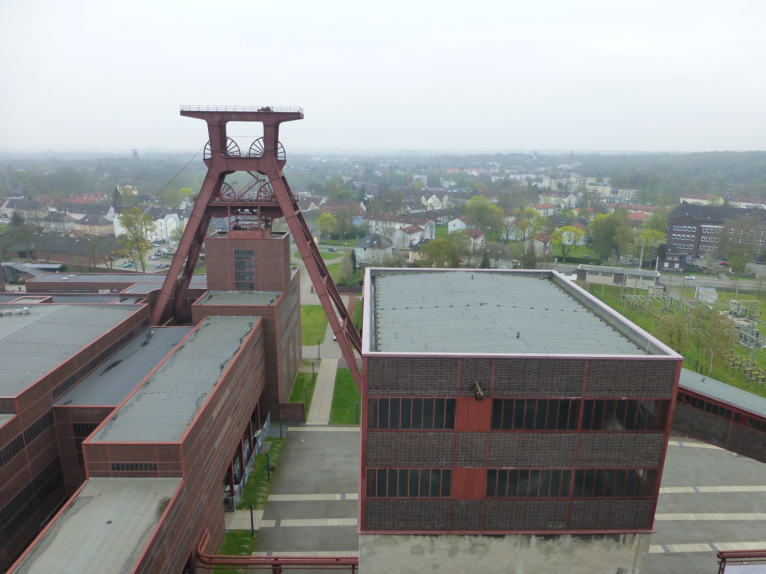 Briques rouges de Zollverein
