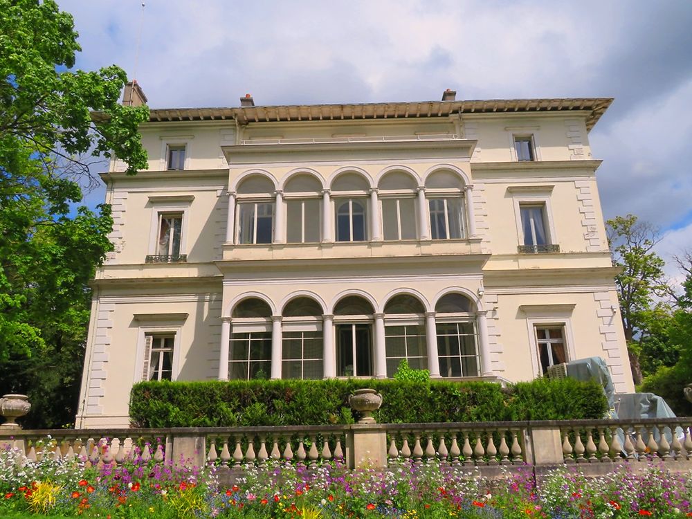 La villa de style italien