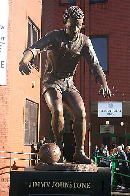 Statue de Jimmy Johnstone