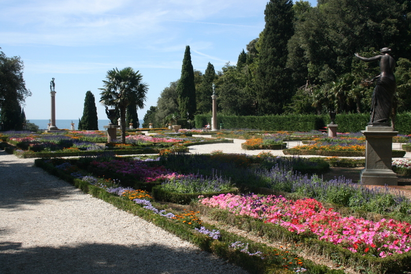 Les jardins du château de Miramare Les jardins du château de Miramare