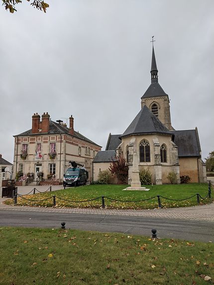 Centre du village Saint-Martin-d'Abbat