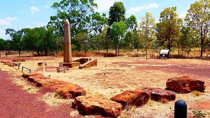 Joining Point of the overland telegraph - Monument