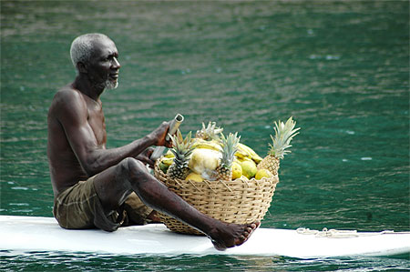 Boat Boy à St Vincent Boat Boy à St Vincent