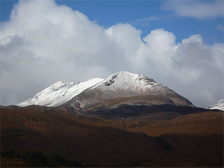 Le Beinn Eighe sous la neige Le Beinn Eighe sous la neige