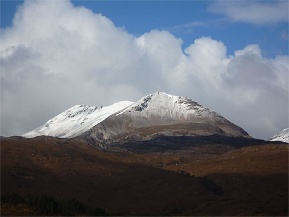 Le Beinn Eighe sous la neige