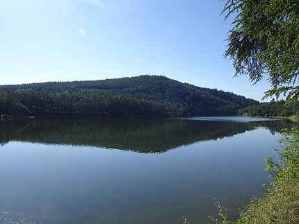 Colline reflétée (lac du Ternay)