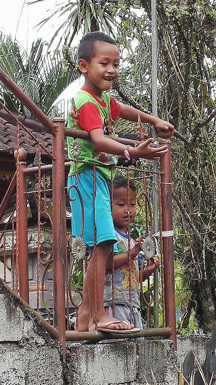 Les enfants à Bali