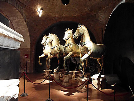 Chevaux du musée de la basilique st marc