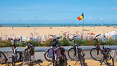 La Belgique &agrave; v&eacute;lo, sur la route du littoral flamand