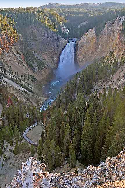 Le grand canyon du Yellowstone