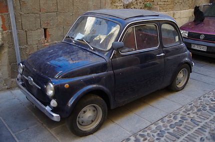 Fiat 500 à Cagliari 