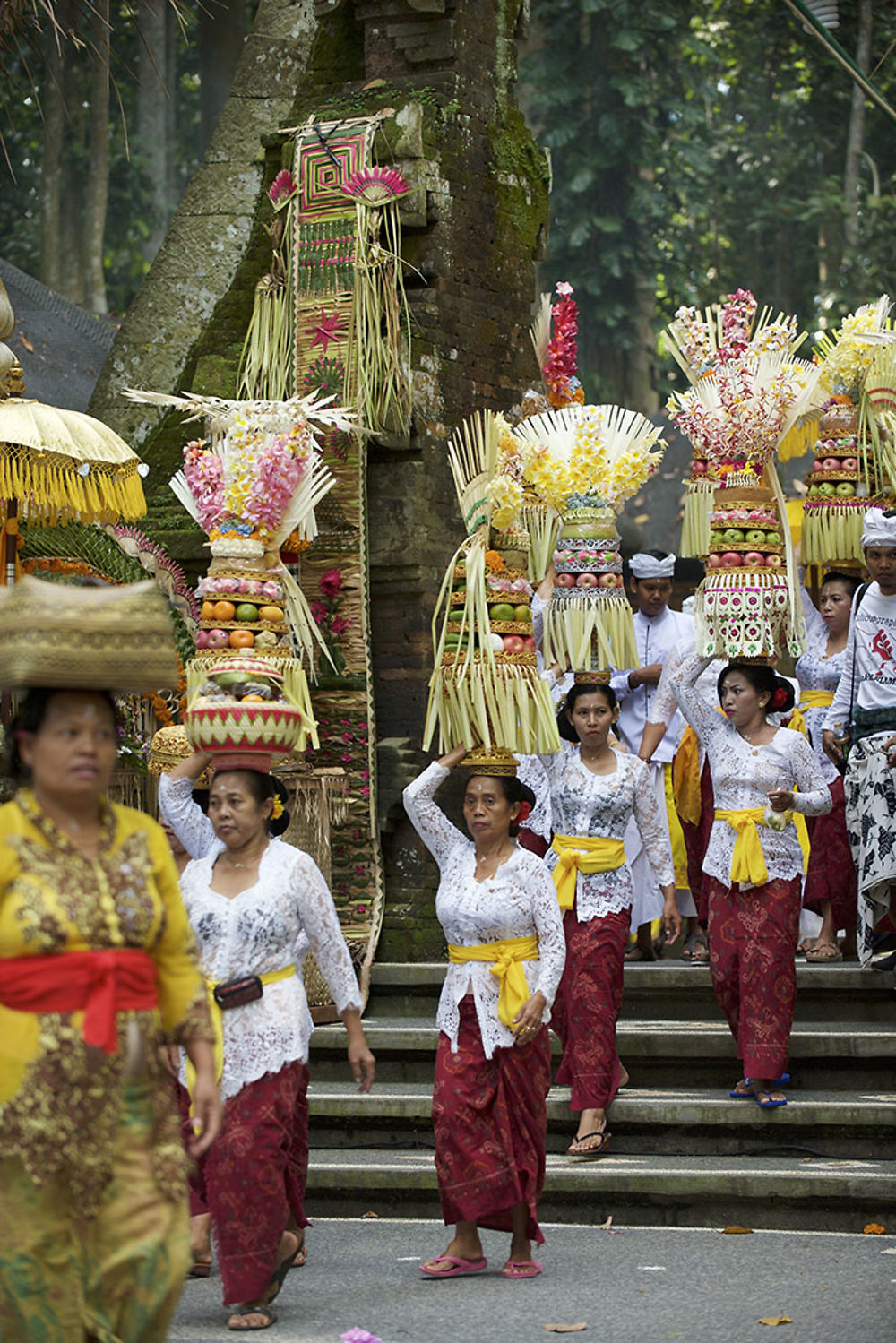 Offrandes au temple de Sangeh