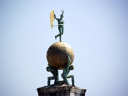 Statue de la fortune Statue de la fortune