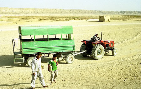 Transport à Amarna
