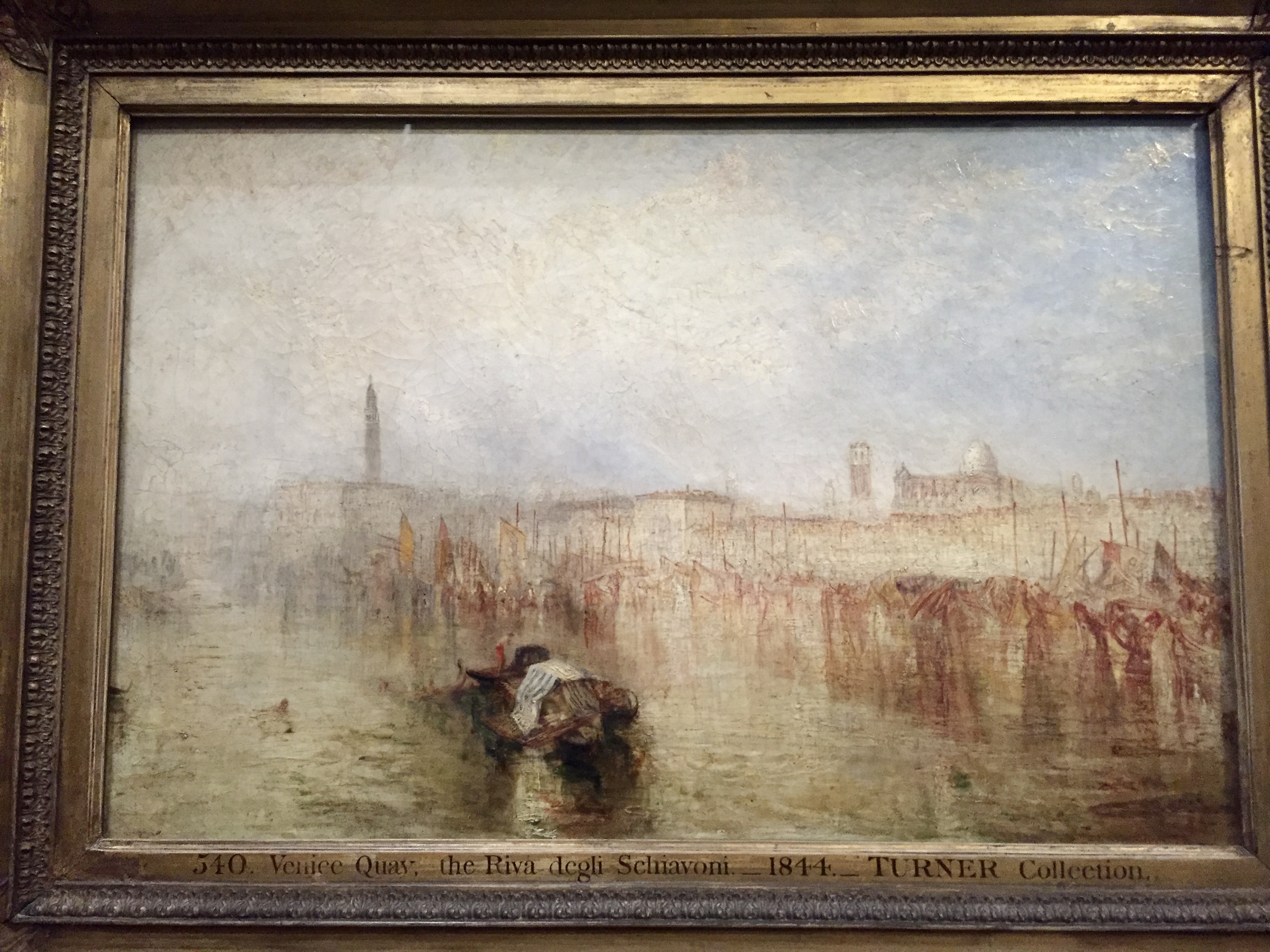 Venise par le peintre des lumières Turner
