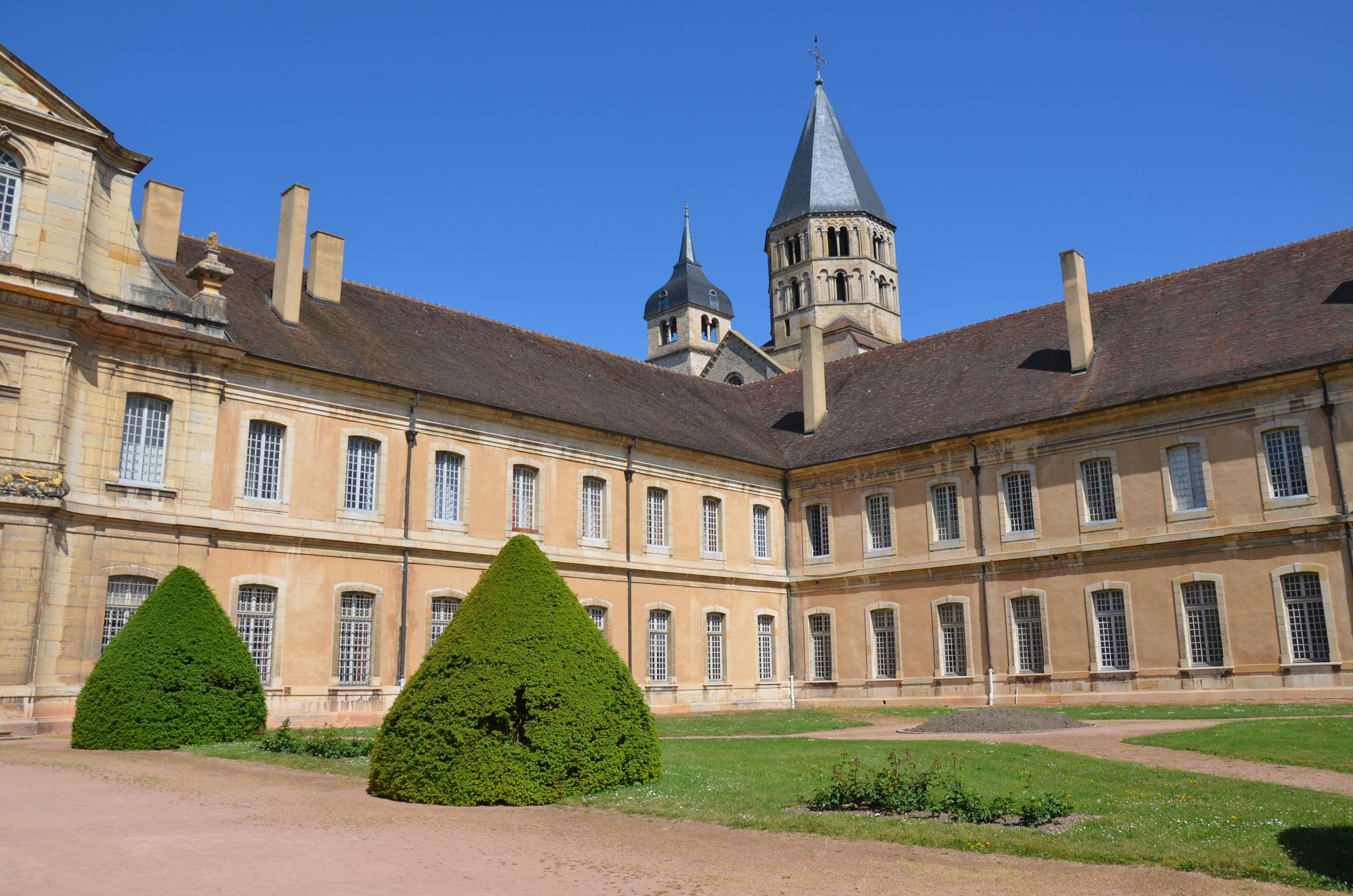 Jardins de l'abbaye de Cluny