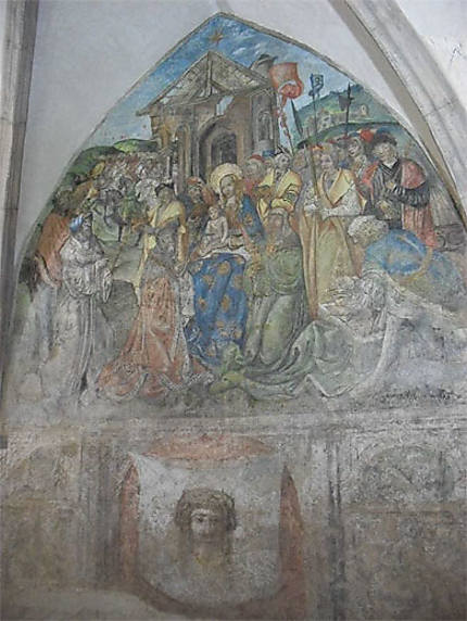 Fresque de l'Adoration