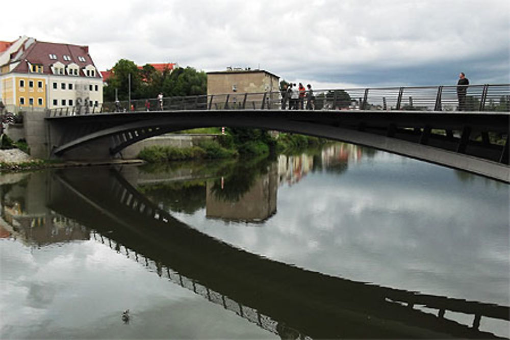 Pont frontalier avec l'Allemagne