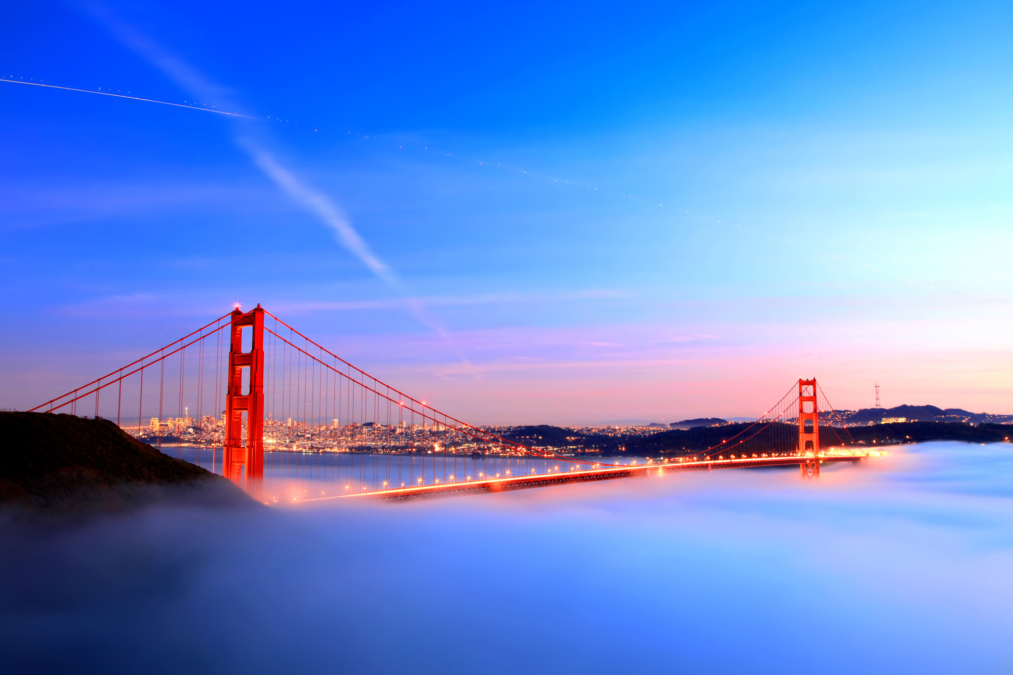 Golden Gate brouillard