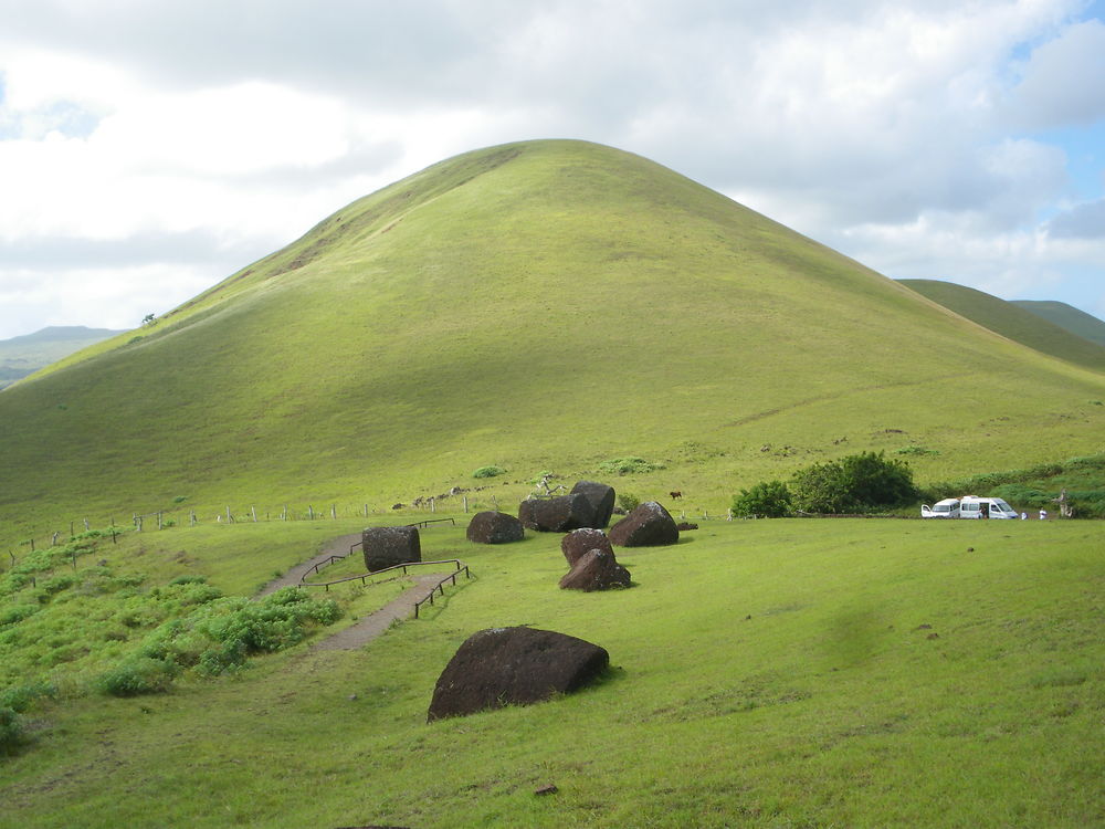 Carrière de Puna Pau