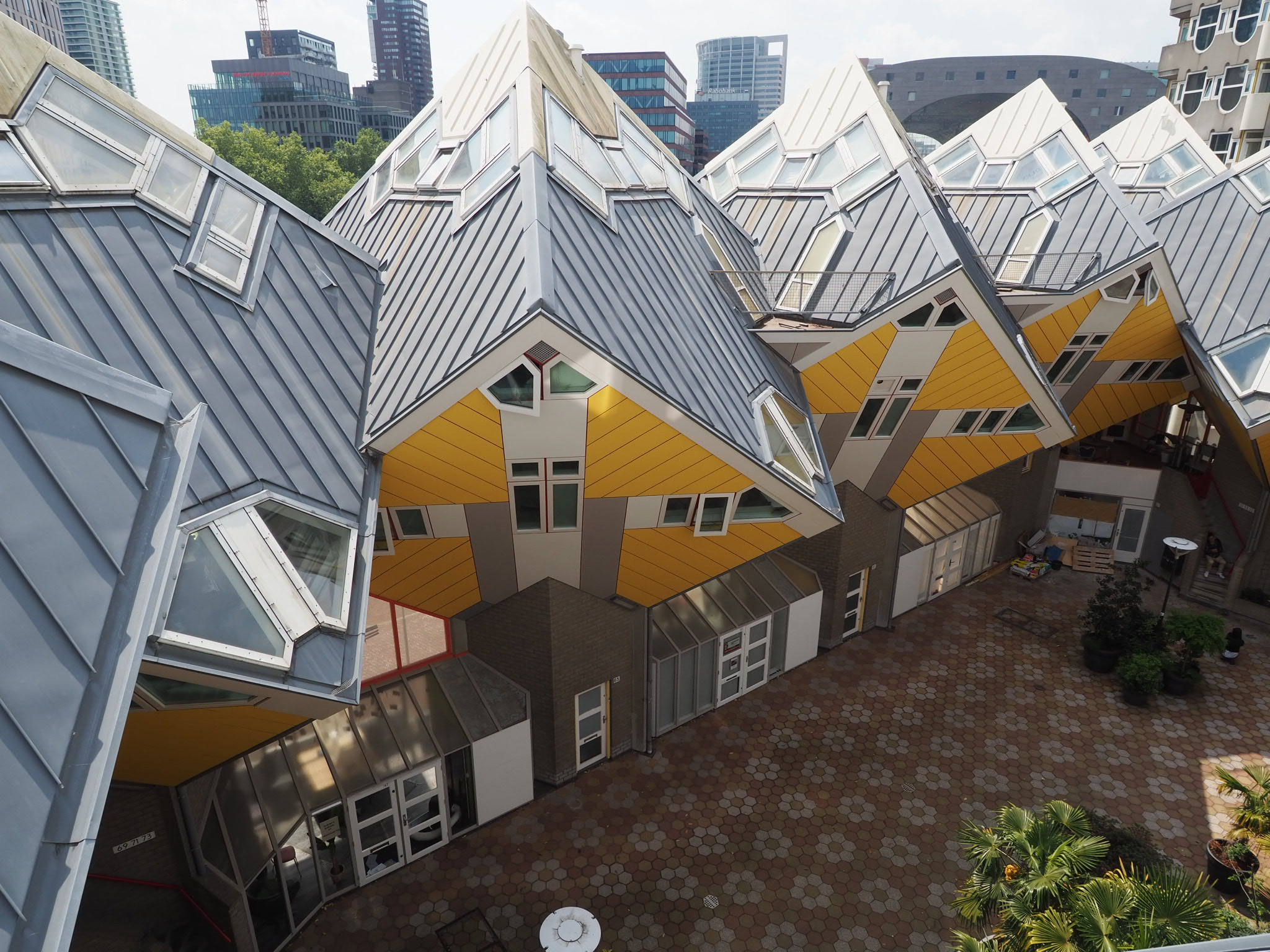 Maisons cubiques à Rotterdam
