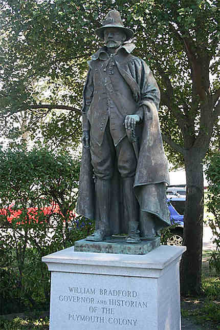 Statue de William Bradford