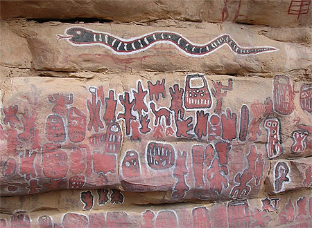 Peintures rituelles à Songho Peintures rituelles à Songho