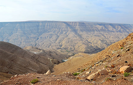 Le Wadi Mujib dans toute sa splendeur Le Wadi Mujib dans toute sa splendeur
