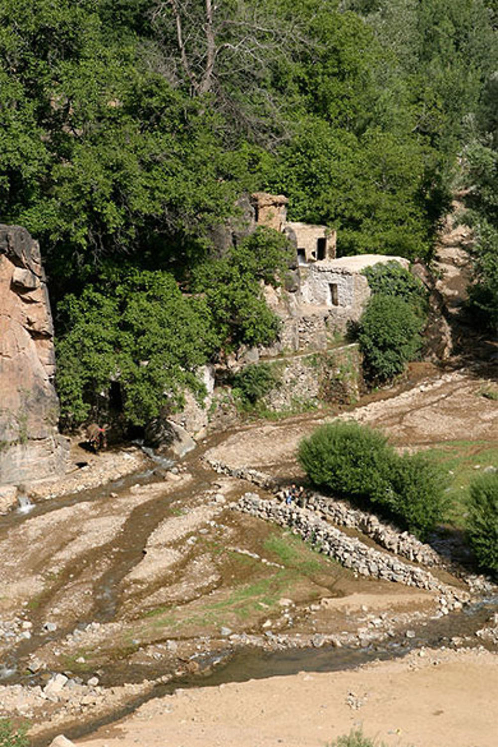 les moulins de blé et de mais d'Amsouzart