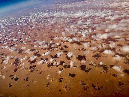 Sahara vu du ciel
