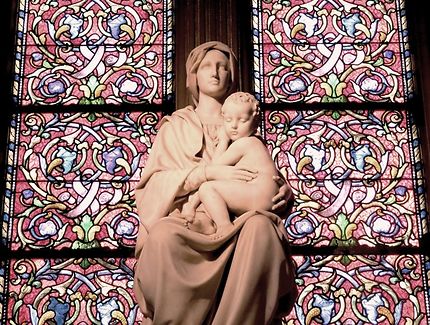 La Vierge et l'enfant, église de la Sainte-Trinité