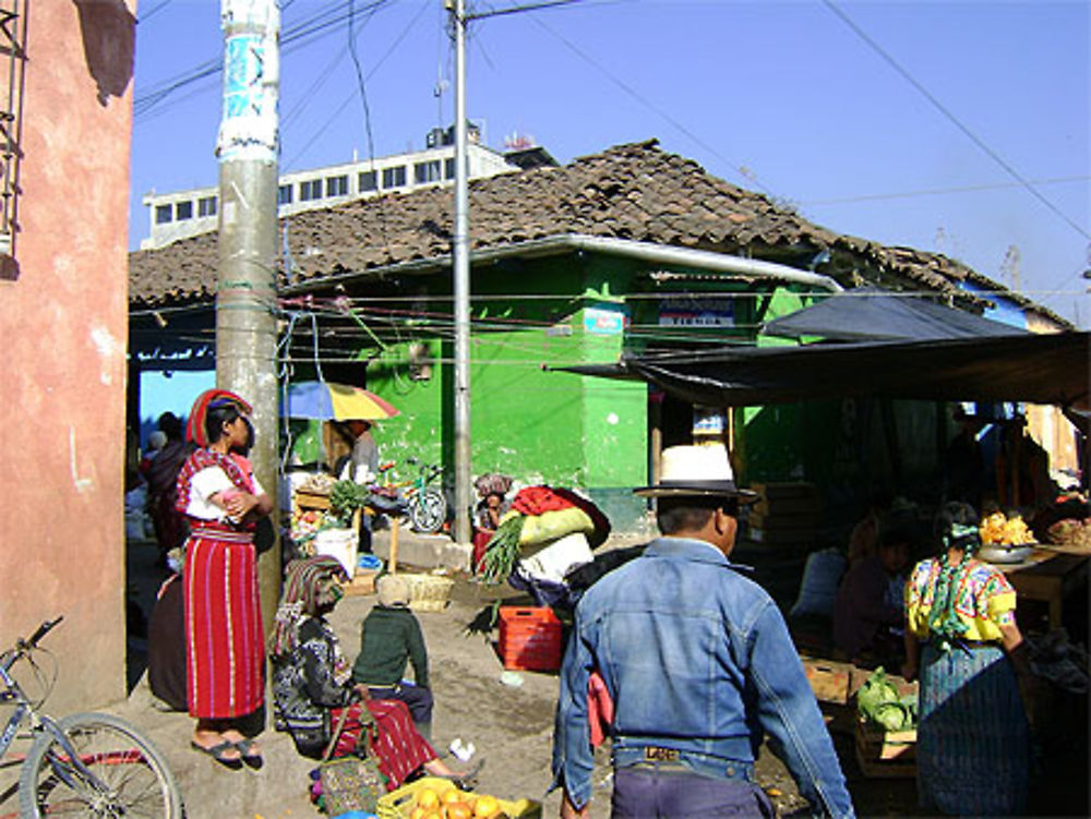 Couleurs du marché de Nebaj