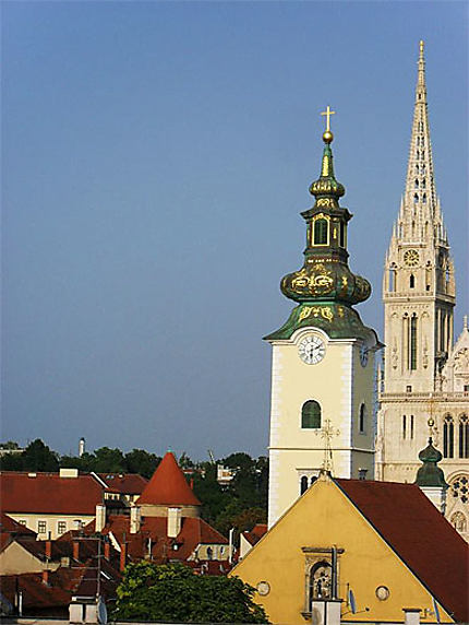 Clochers de Zagreb